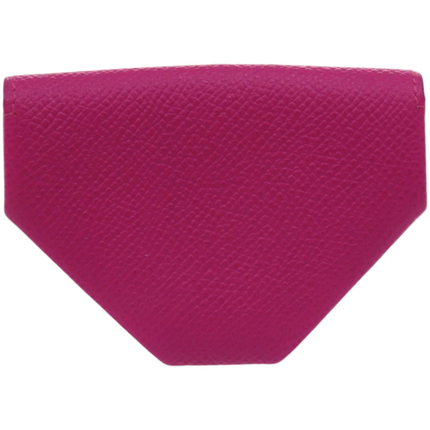 Hermes Herms Vin Quatre Epsom Rose Purple Coin Case Wallet 0574