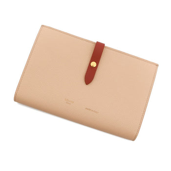 Celine Large Multi-Function Leather Bi-Fold Wallet 104873