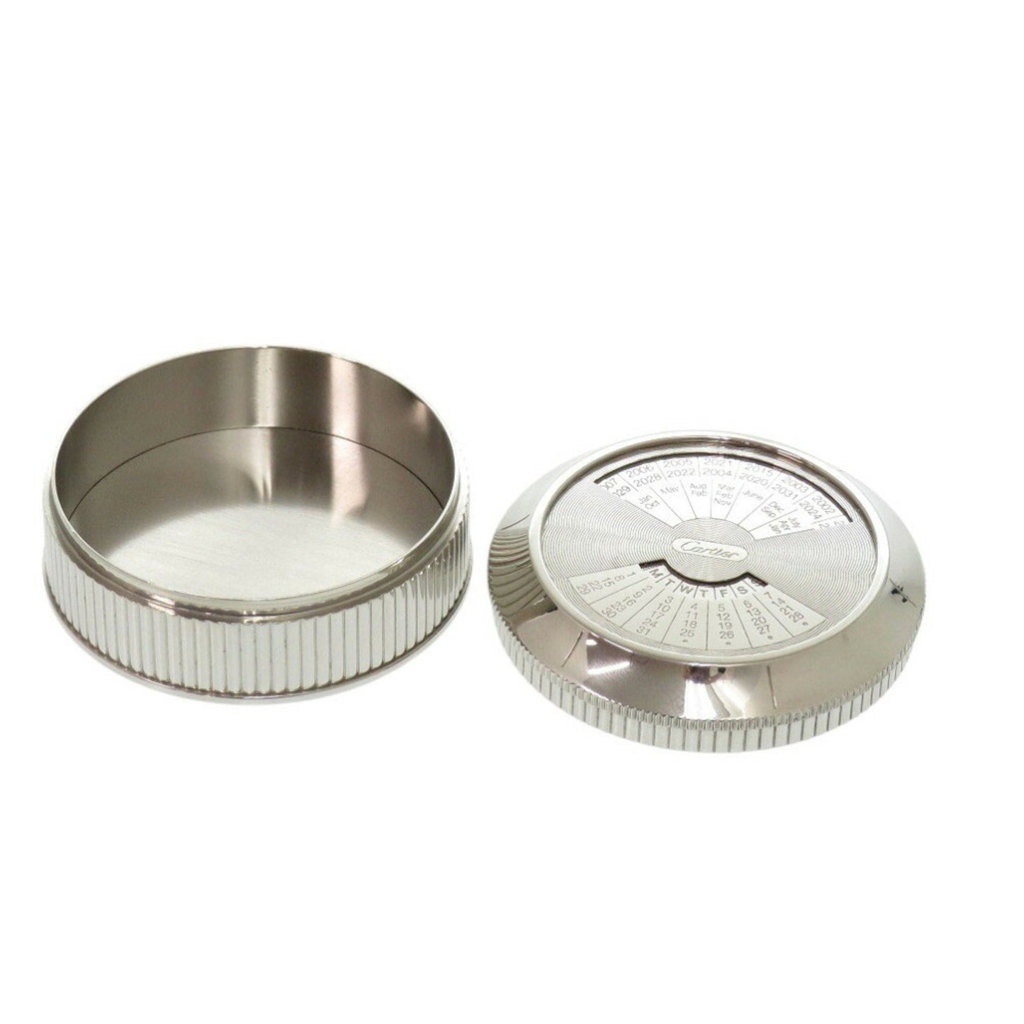Cartier Perpetual Calendar Limited To 2000 Pieces Calendar Stainless Steel Silver 1183Cartier