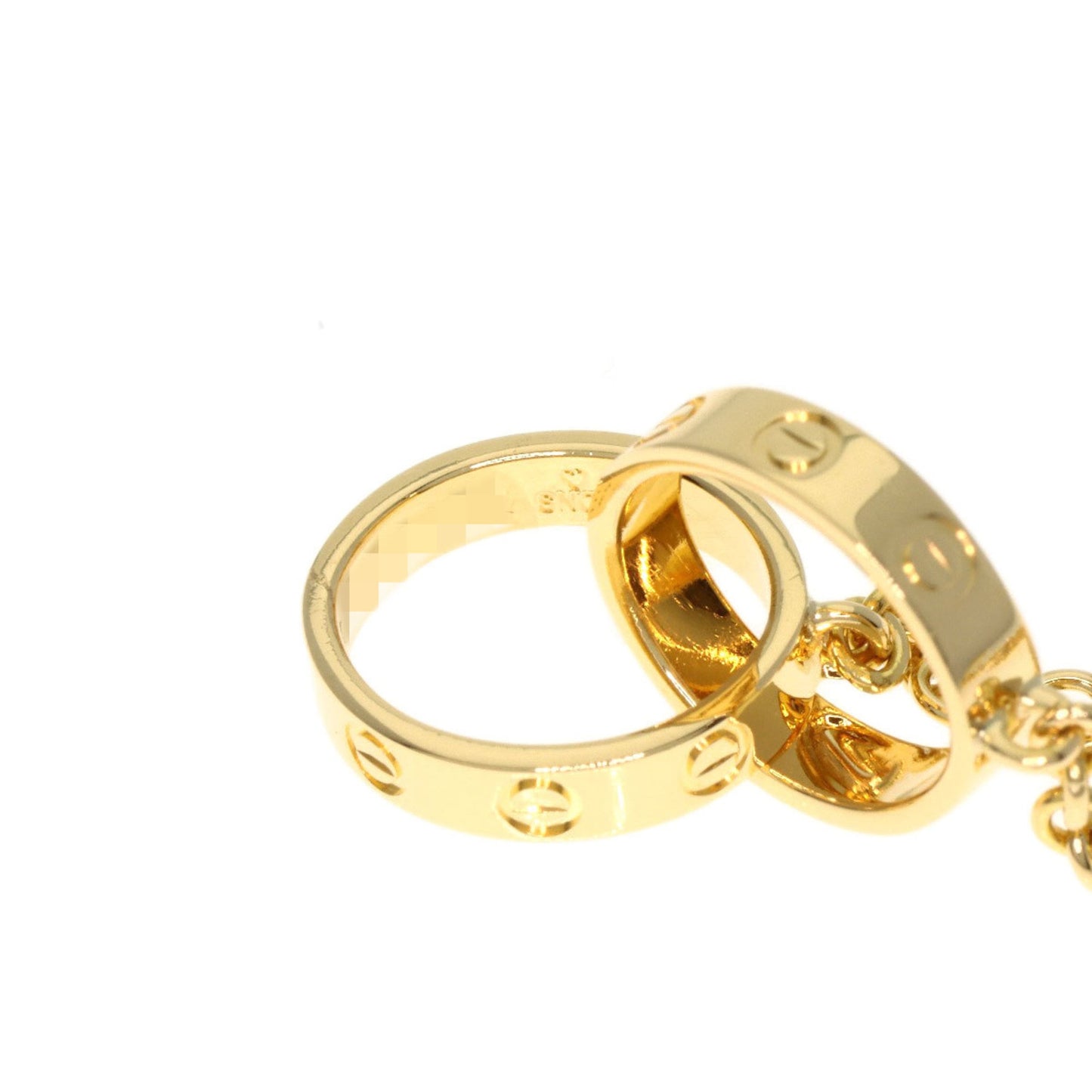 Cartier Baby Love Necklace In 18K Yellow Gold