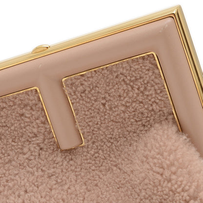 Fendi First Small Shoulder Bag Mouton Pink 8Bp129 Bp