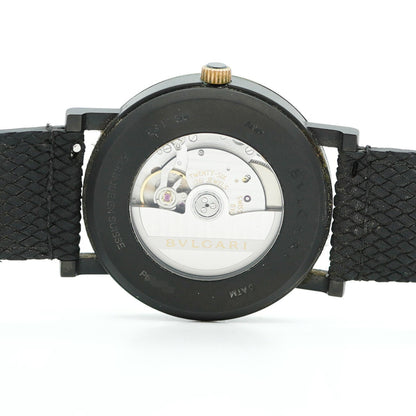 Bvlgari Solotempo 102931 Bb41Sb Black Dial