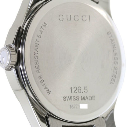 Gucci G Timeless Ya126523 126.5 Stainless Steel