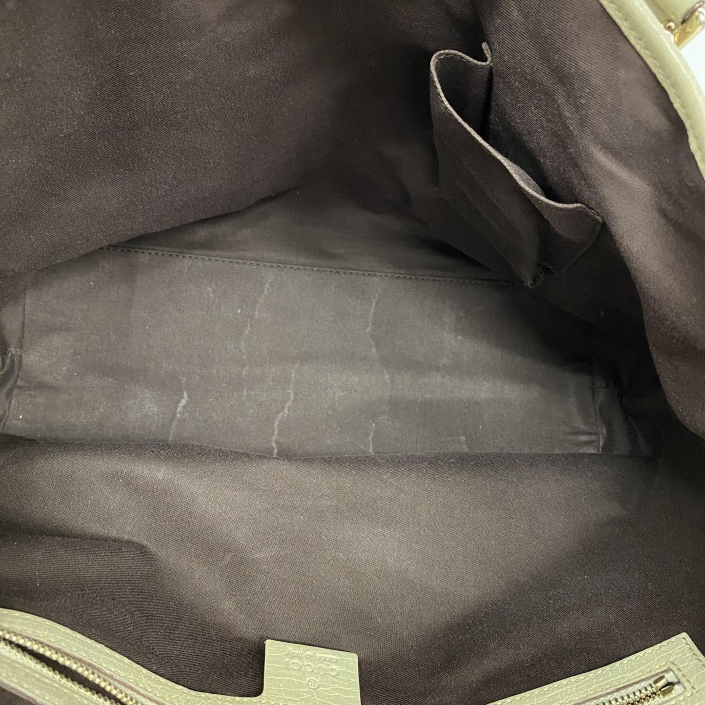 Gucci Gg Canvas Tote Bag 137396 Beige