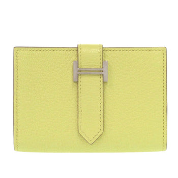 Like New Herms Bearn Card Case