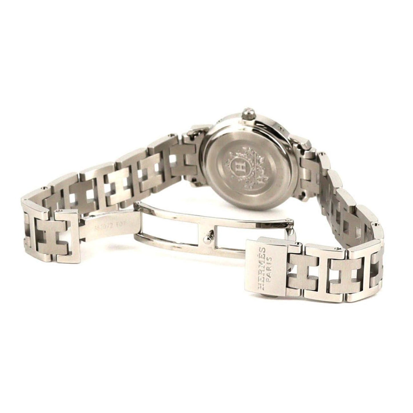 Herms Clipper Cl4.210 Stainless Steel Quartz Watch