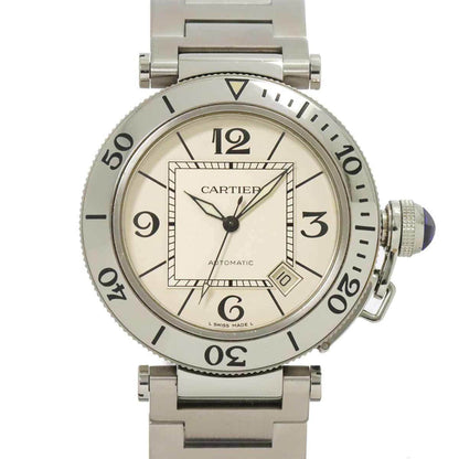 Cartier Pasha Seatimer W31080M7 Men'S Watch With Date Display