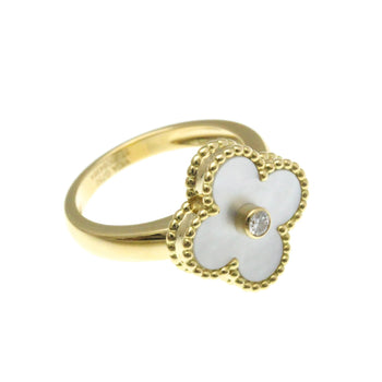 Van Cleef & Arpels Vintage Alhambra Yellow Gold (18K) Fashion Diamond