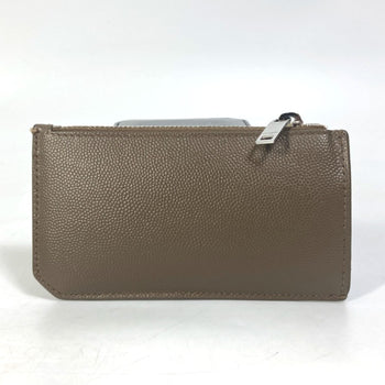 Saint Laurent Paris 609362 Compact Wallet Wallet Coin Compartment Coin Purse Brown
