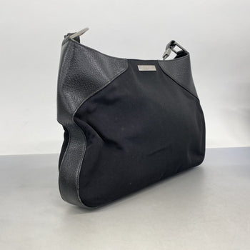 Gucci Shoulder Bag 001 3305 Canvas Black