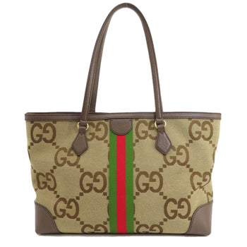 Gucci 631685 Offdia Jumbo Gg Medium Tote Bag Canvas