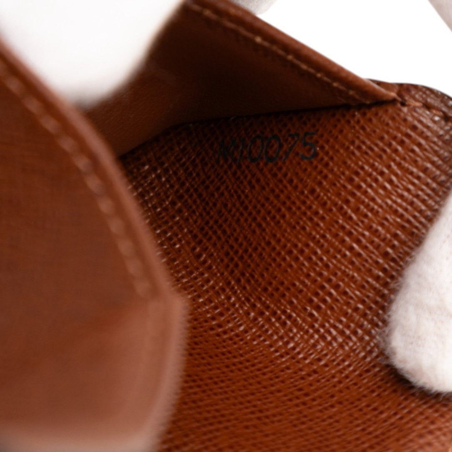 Louis Vuitton Monogram Compact Zip Bifold Wallet M61667 Brown Leather