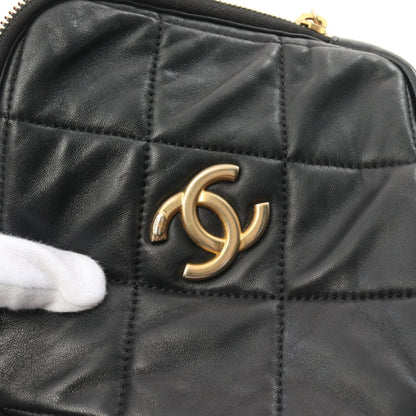 Chanel Matelasse Shoulder Bag Lambskin (Sheepskin)