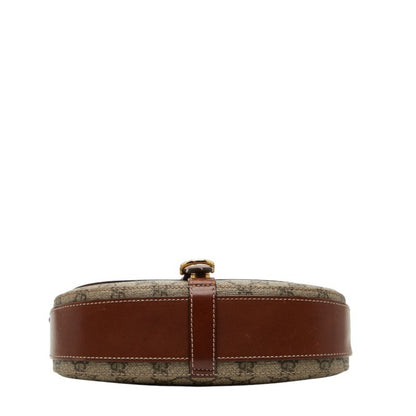 Gucci Gg Supreme Crossbody Shoulder Bag 432150 Beige Brown Leather