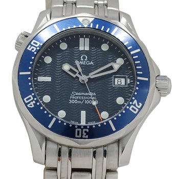 OMEGA Seamaster 2561.80 Boys' Brand Professional Watch 300m Date Quartz QZ Stainless Steel SS