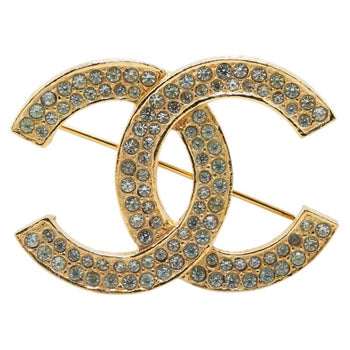 Chanel Coco Mark Rhinestone Brooch