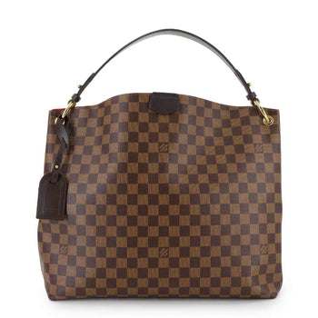 Louis Vuitton Damier Graceful Mm Shoulder Bag Ebene N44045 Rfid