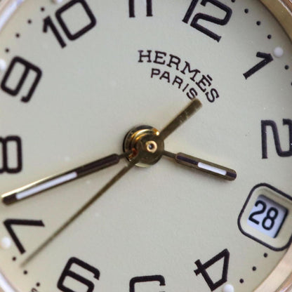 Hermes Clipper Combi Cl4.220 Ssxgp Quartz Watch