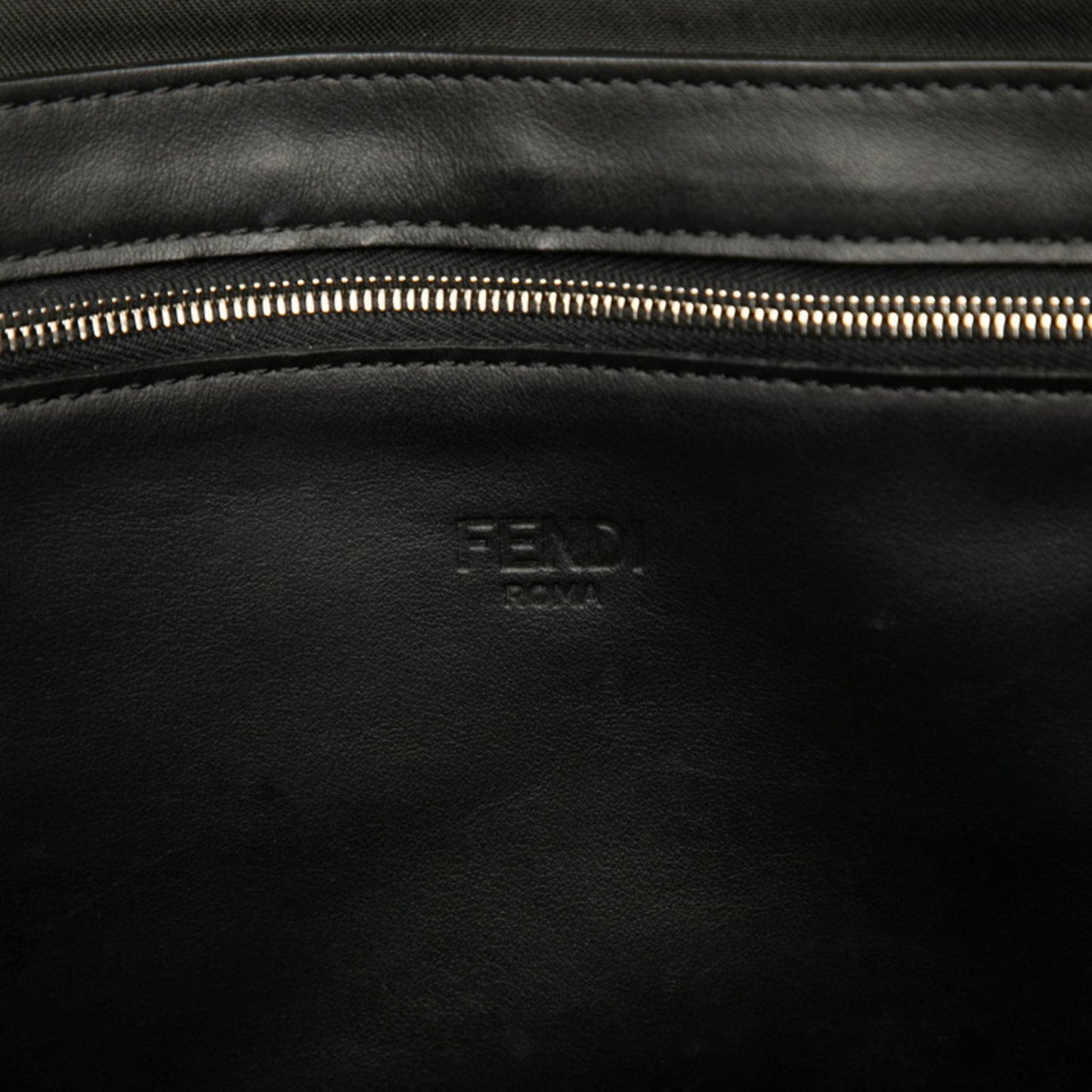 Fendi Tote Bag/Shoulder Bag 2Way 7Va390 Black Nylon Leather