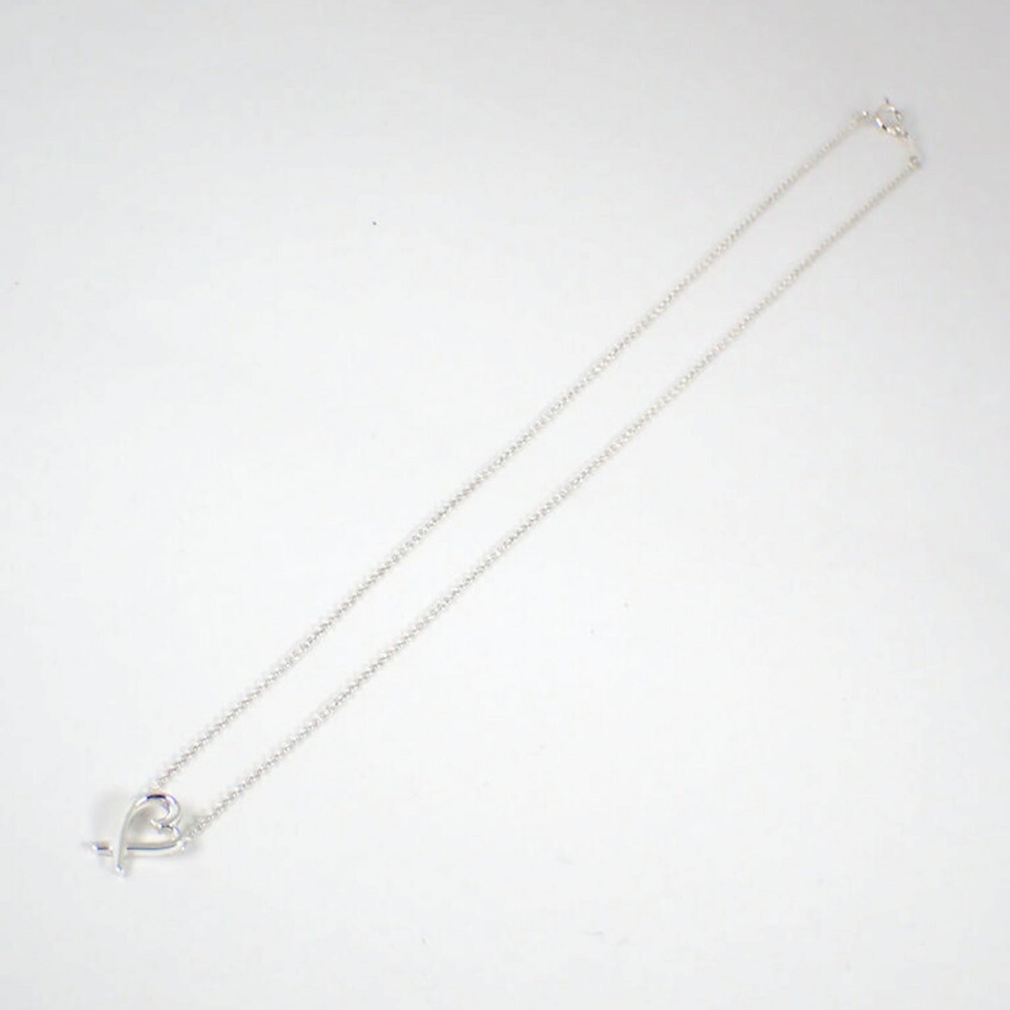 Tiffany 925 Loving Heart Pendant Necklace