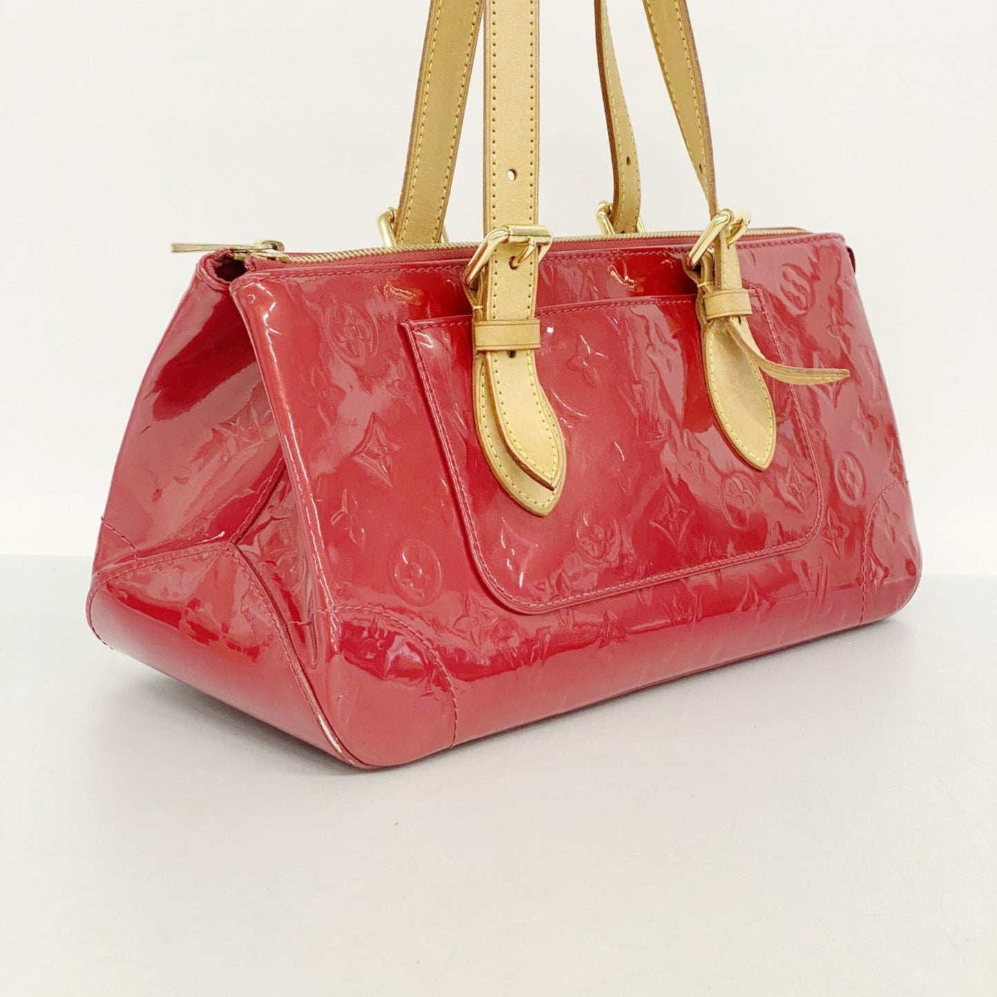 Louis Vuitton Vernis Rosewood Avenue Handbag M93507 Pomme D'Amour