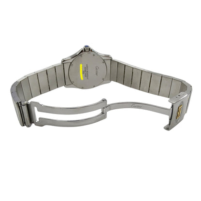 Cartier Santos Ronde Mm Boys' Watch With Date