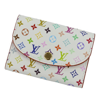 Louis Vuitton Louis Vuitton Takashi Murakami Collaboration Monogram Multi Porte Monnaie Rosalie