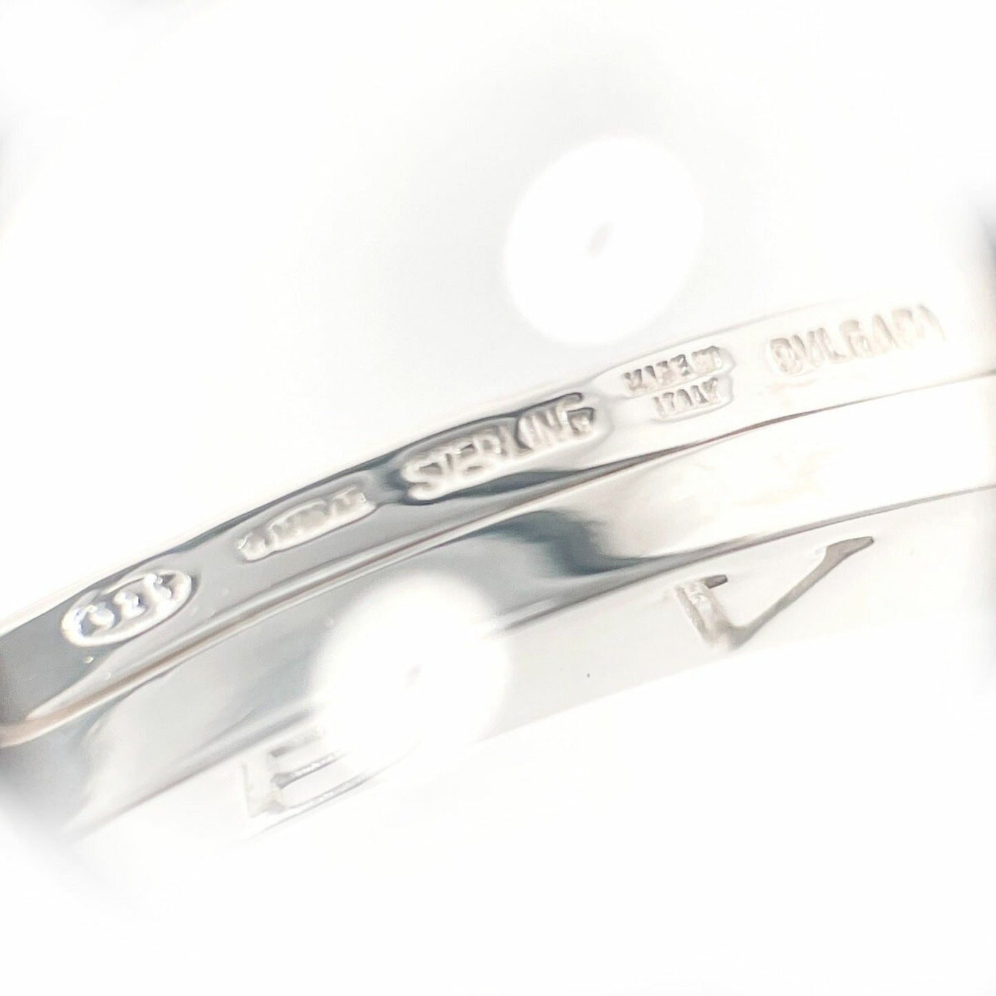 Bvlgari Bvlgari Key Ring Keychain Silver 925