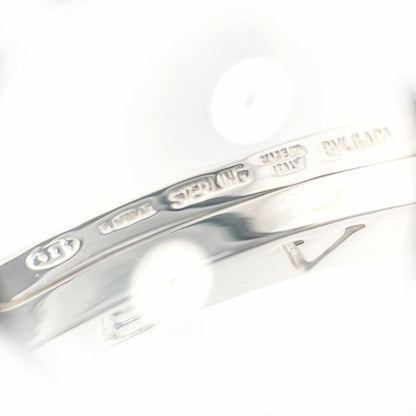 Bvlgari Bvlgari Key Ring Keychain Silver 925