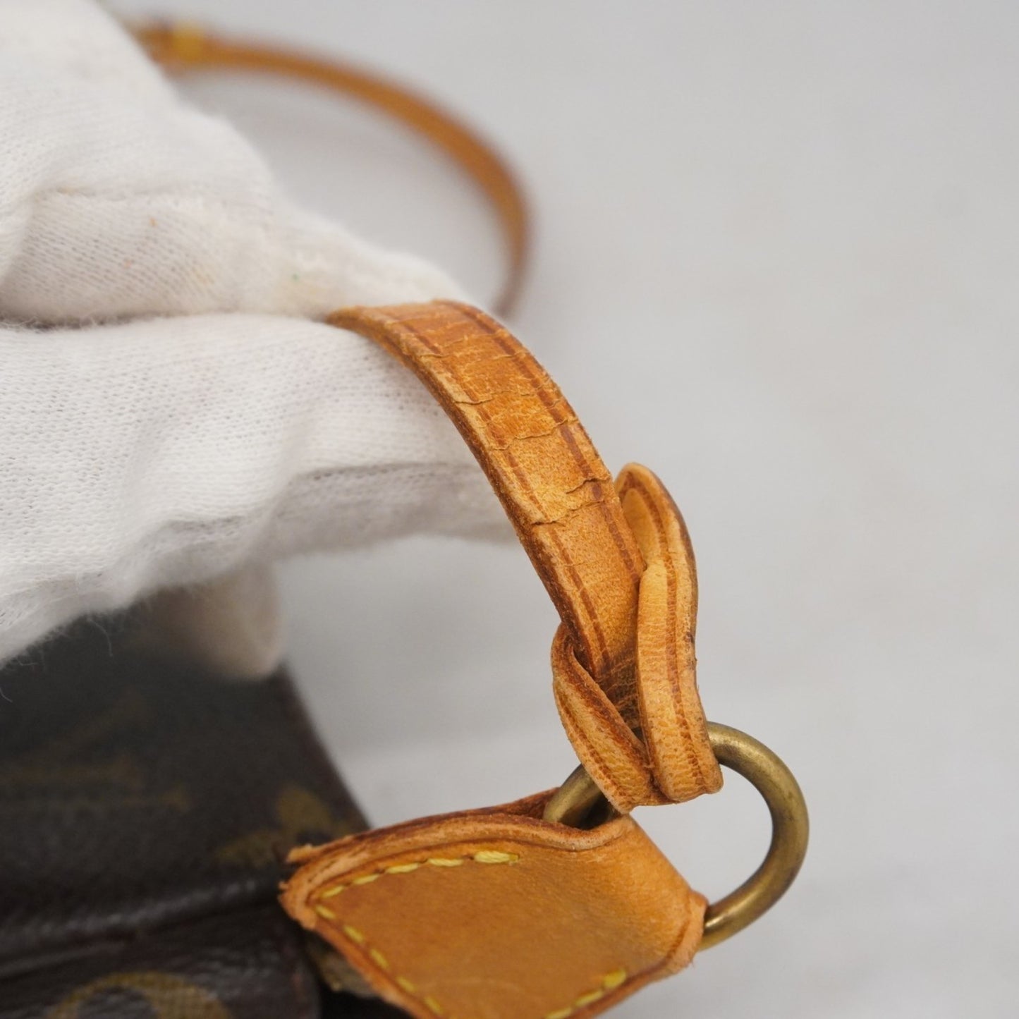 Louis Vuitton Monogram Pochette Accessoires M51980 Brown