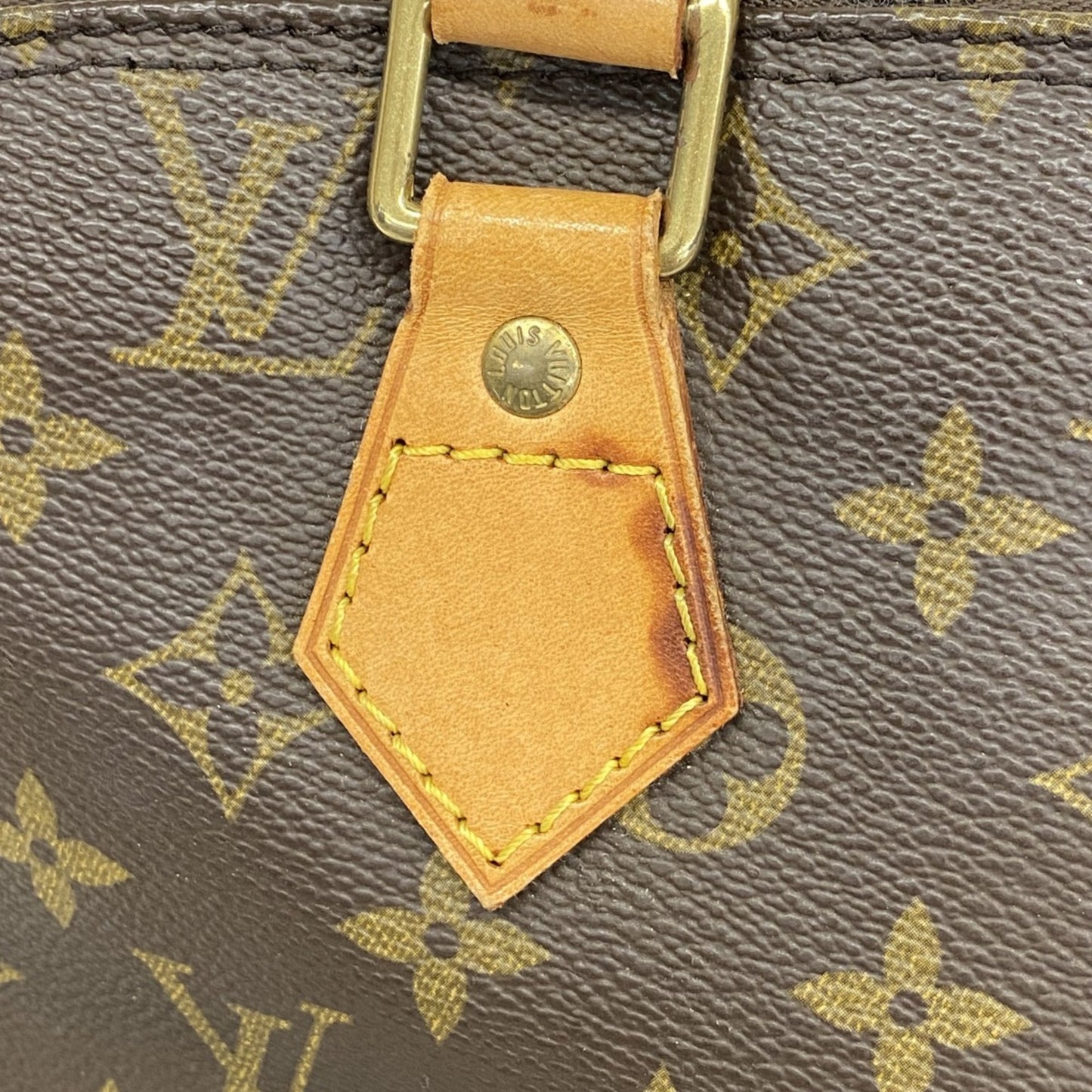 Louis Vuitton Monogram Alma Handbag M51130 Brown