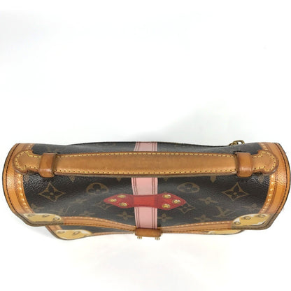 Louis Vuitton M43628 Monogram Summer Trunk Pochette Metis 2Way Bag Shoulder Crossbody Handbag Canvas
