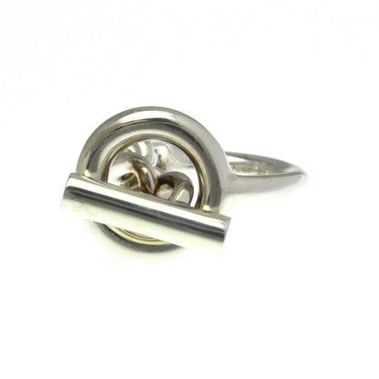 Hermes Croisette Ring Silver Fashion No Stone Band Ring Silver