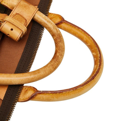 Louis Vuitton Monogram Keepall 55 Boston Bag/Travel Bag M41424 Brown Leather