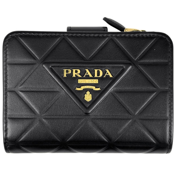 Prada Bi-Fold Leather Wallet
