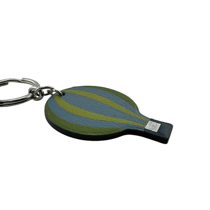 Hermes Balloon Motif Bag Charm Key Ring Holder Wallet Green