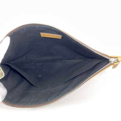 Balenciaga Clutch Bag Ec-22272 Beige Natural 419994 Handbag Canvas Leather 9260 D 535269 Balenciaga
