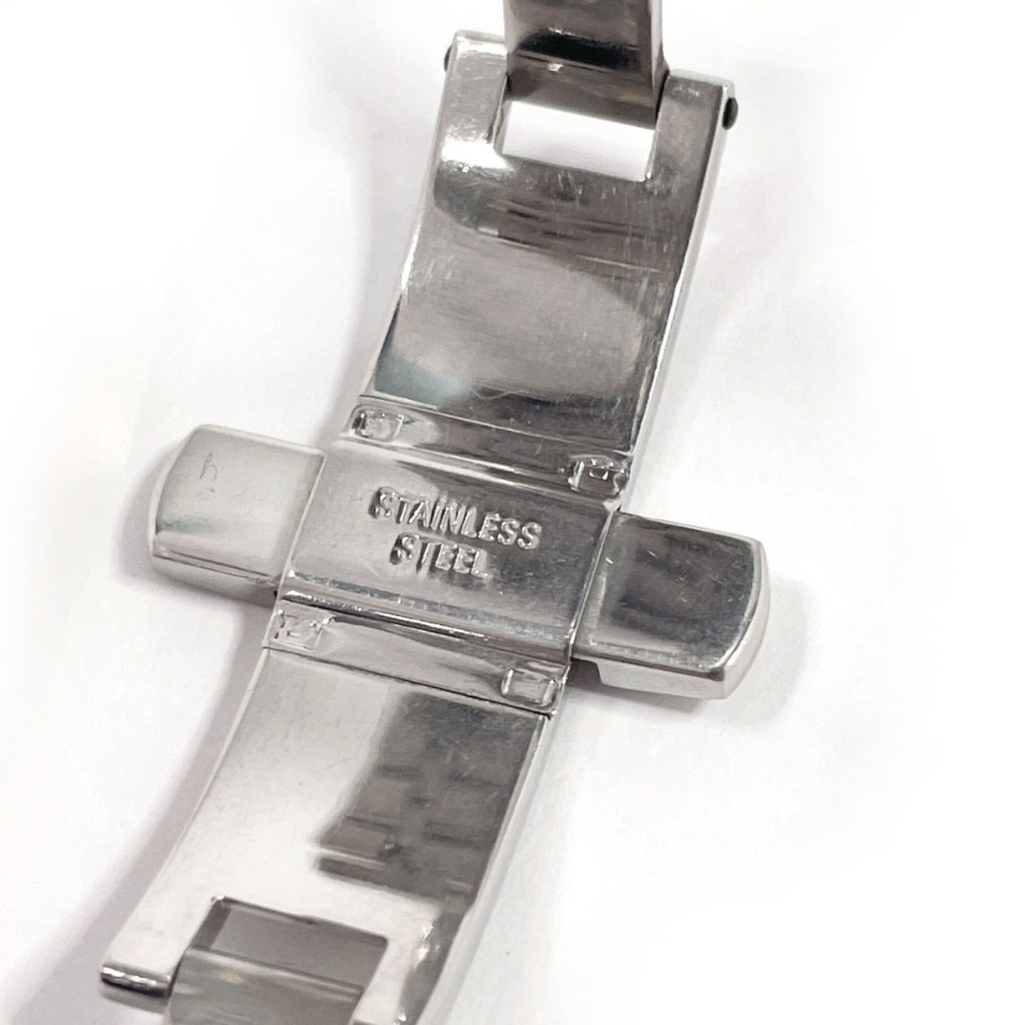 Burberry Heritage Bu1364 Watch Stainless Steel/Stainless Steel Silver Quartz Black Dial