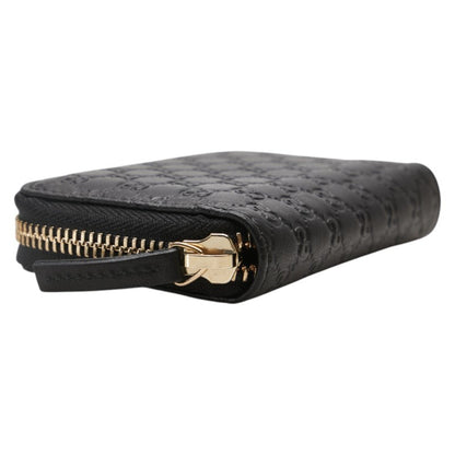 Gucci Micro Guccissima 6-Ring Key Case 322214 0959 Black Leather