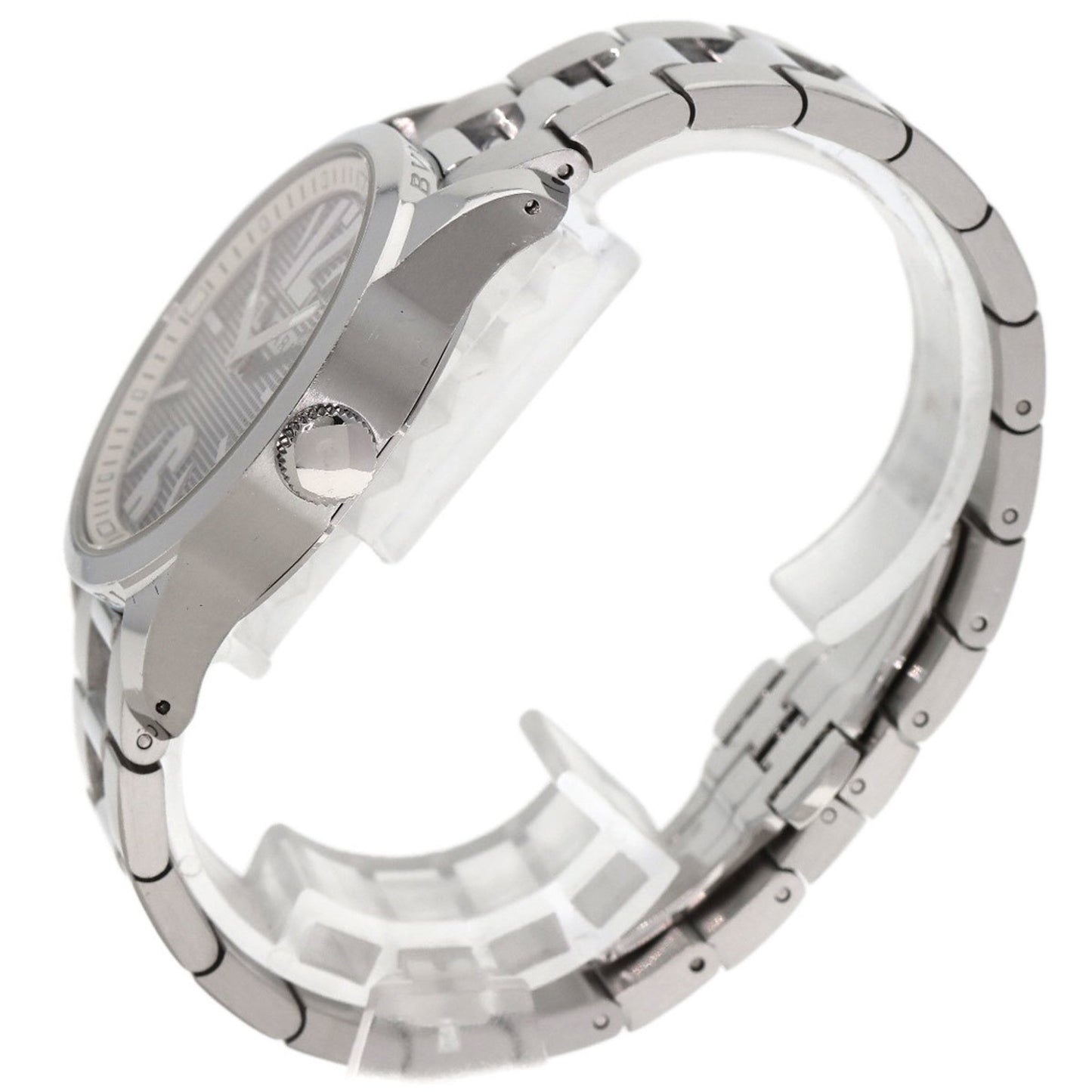 Bvlgari St37S Solotempo Stainless Steel