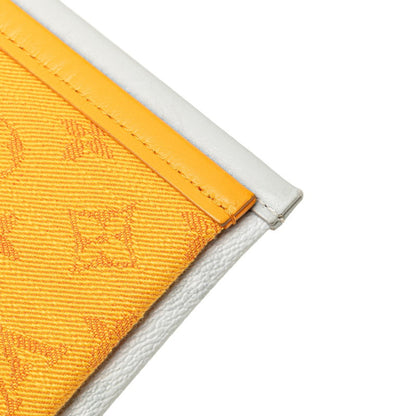 Louis Vuitton Monogram Flat Messenger Shoulder Bag M44640 Gray