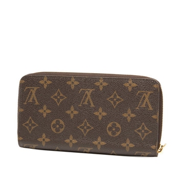 Louis Vuitton Monogram Holiday Collection Zippy Wallet Vivienne Round Zip Long M82614 Brown
