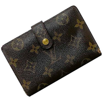 Louis Vuitton Bi-Fold Wallet Ec-22262 Brown Monogram M61663 Canvas Mi1001 Louis Vuitton Compact