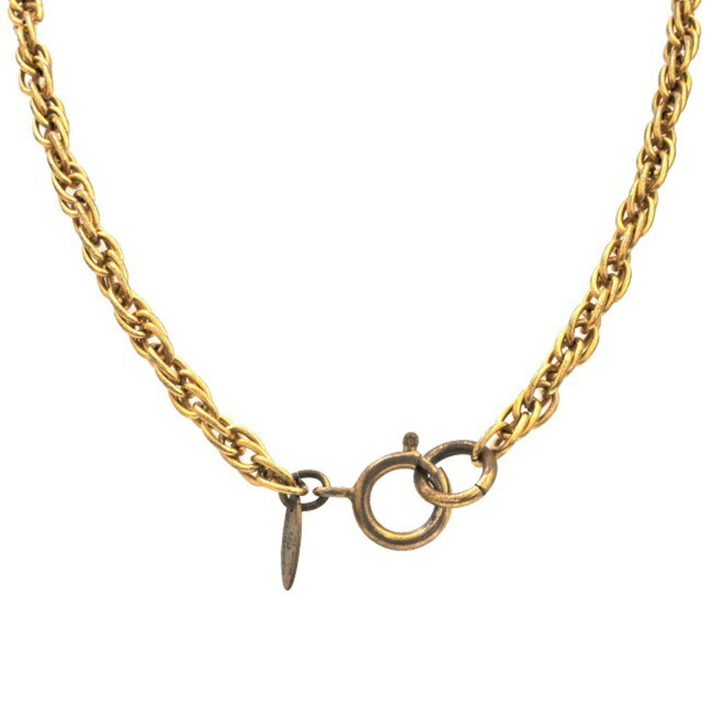 Chanel Necklace Gold A0495673 Coco Mark Gp Chanel Chain