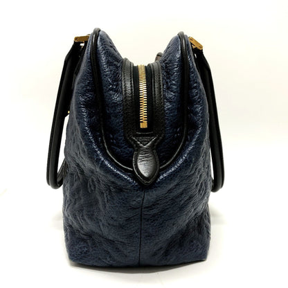 Louis Vuitton M40504 Monogram Block Tote Shoulder Bag