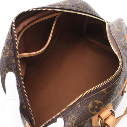 Louis Vuitton Montorgueil Pm Monogram Shoulder Bag Coated Canvas Leather