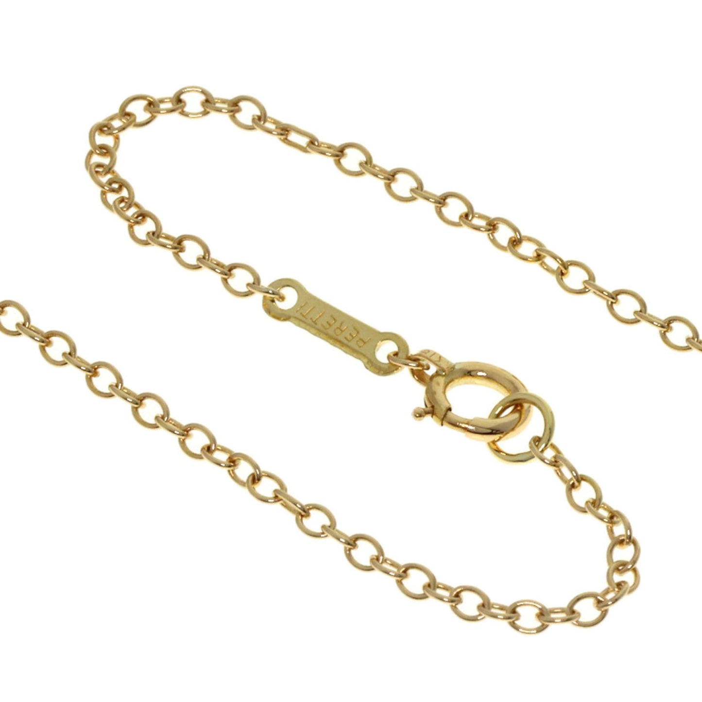 Tiffany & Co. Whale Tail Necklace In 18K Yellow Gold