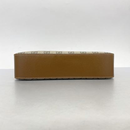 Gucci Gg Supreme Shoulder Bag 675891 Brown