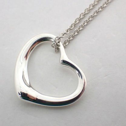 Tiffany 925 Heart Pendant Necklace