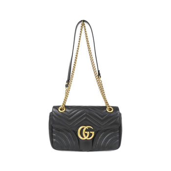 Gucci Gg Marmont 443497 Dtdit Shoulder Bag